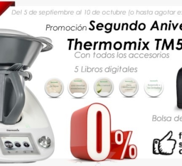 Thermomix® TM5 SEGUNDO ANIVERSARIO